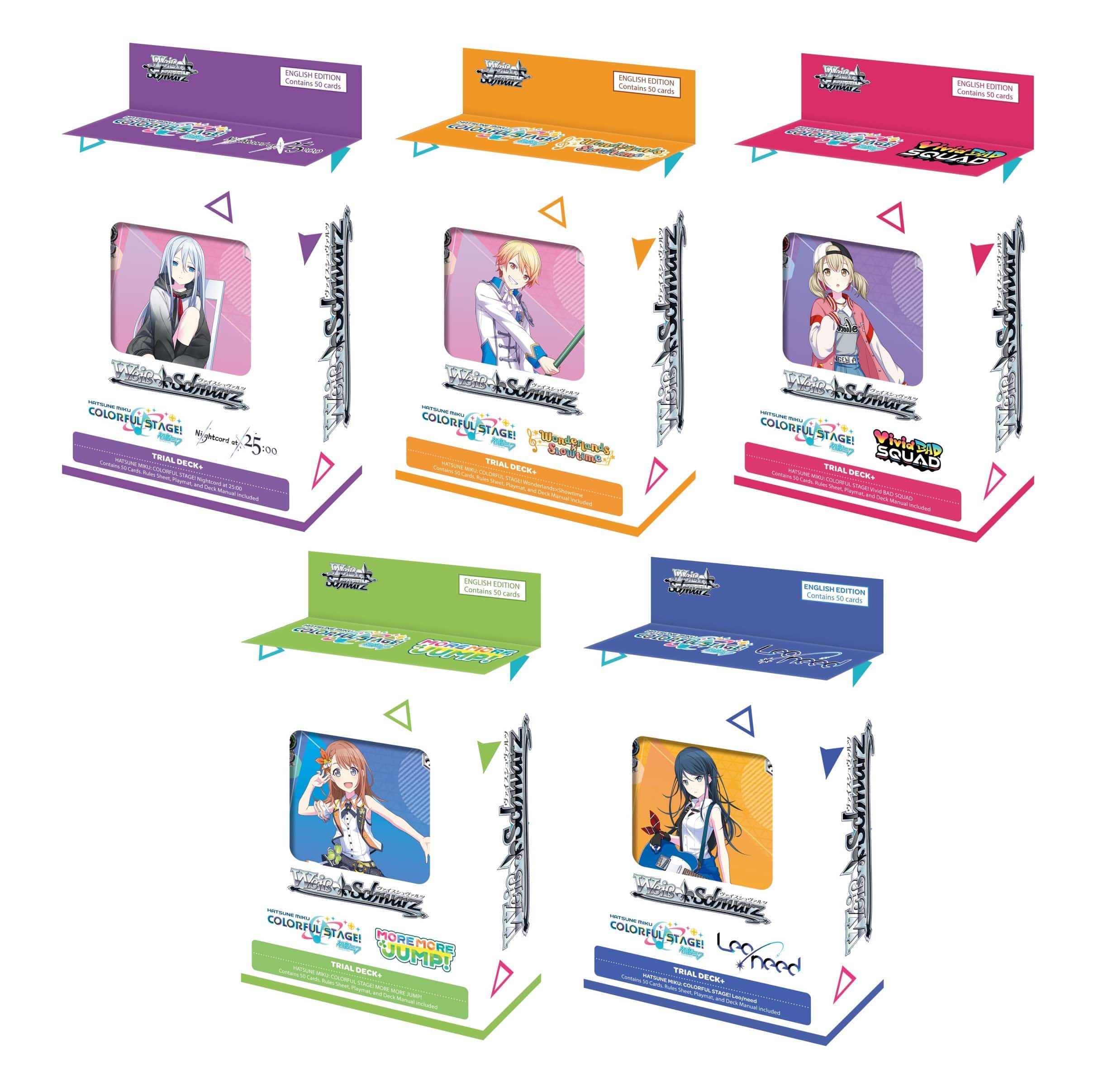 Weiss Schwarz: Hatsune Miku COLORFUL STAGE! (English) -Set of 5- Trial Deck+