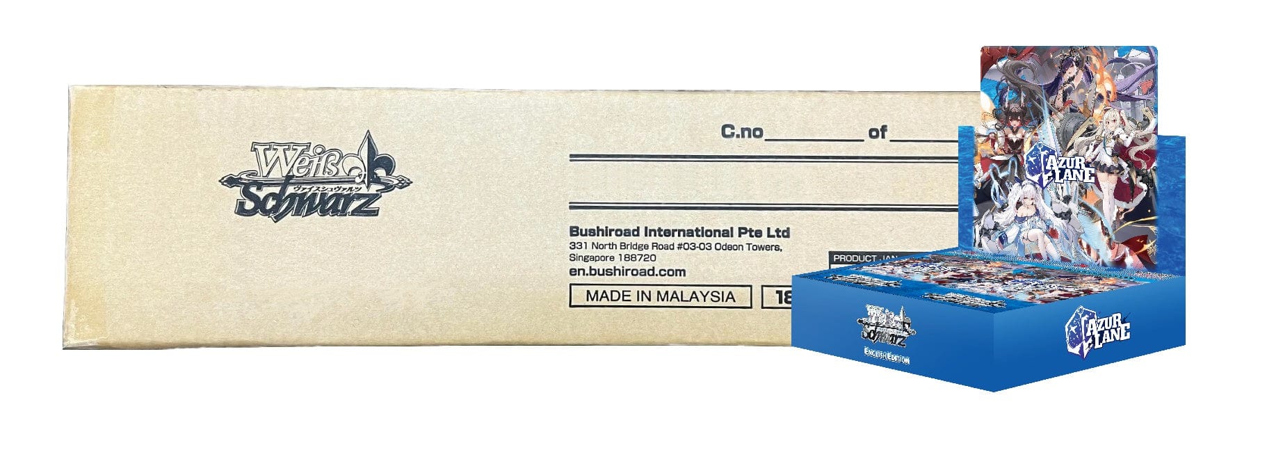 Weiss Schwarz: Azur Lane Vol.2 (English) [x24] Booster Sealed Case