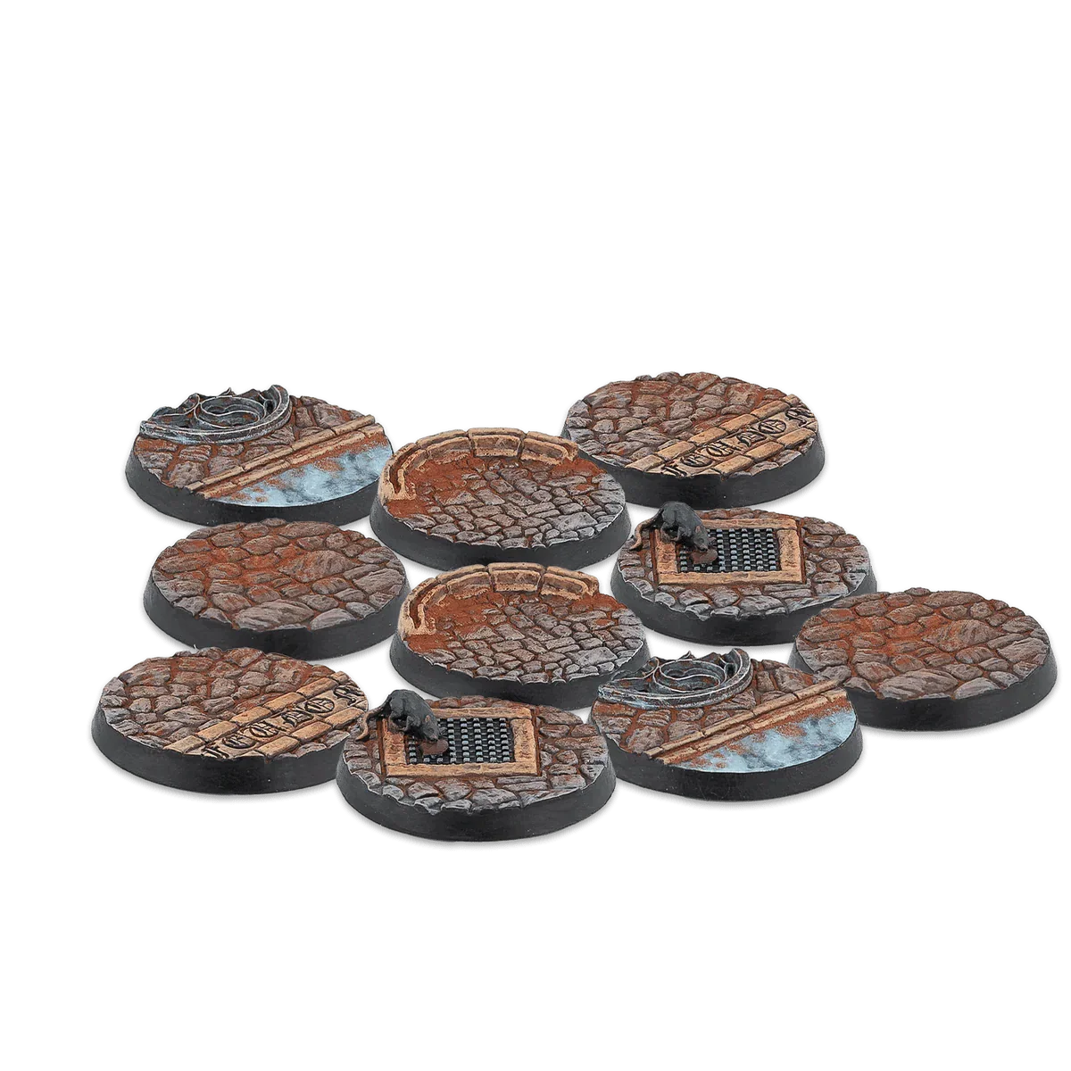 30mm Feudom Scenery Bases: Alpha Series