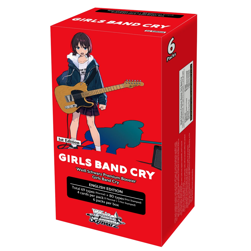 Weiss Schwarz - Girls Band Cry - Premium Booster Box (6x Packs)