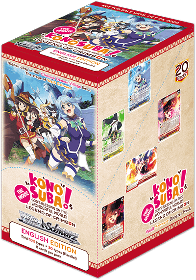 Weiss Schwarz: KonoSuba The Movie: Legend of Crimson (English Reprint) Booster Box