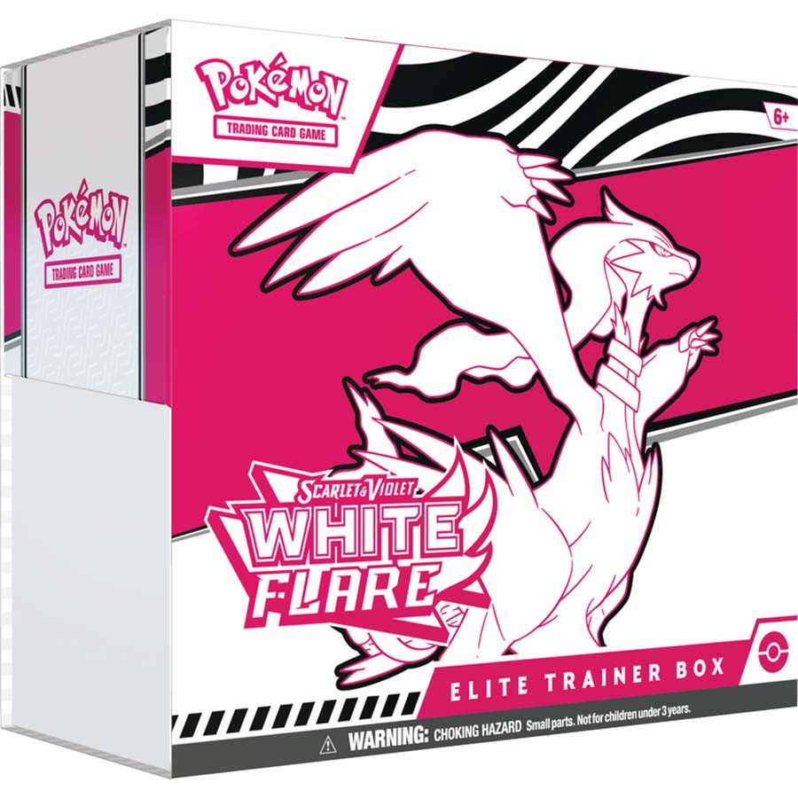 Pokemon: Scarlet And Violet 10.5: White Flare: Elite Trainer Box POKEMON CENTER