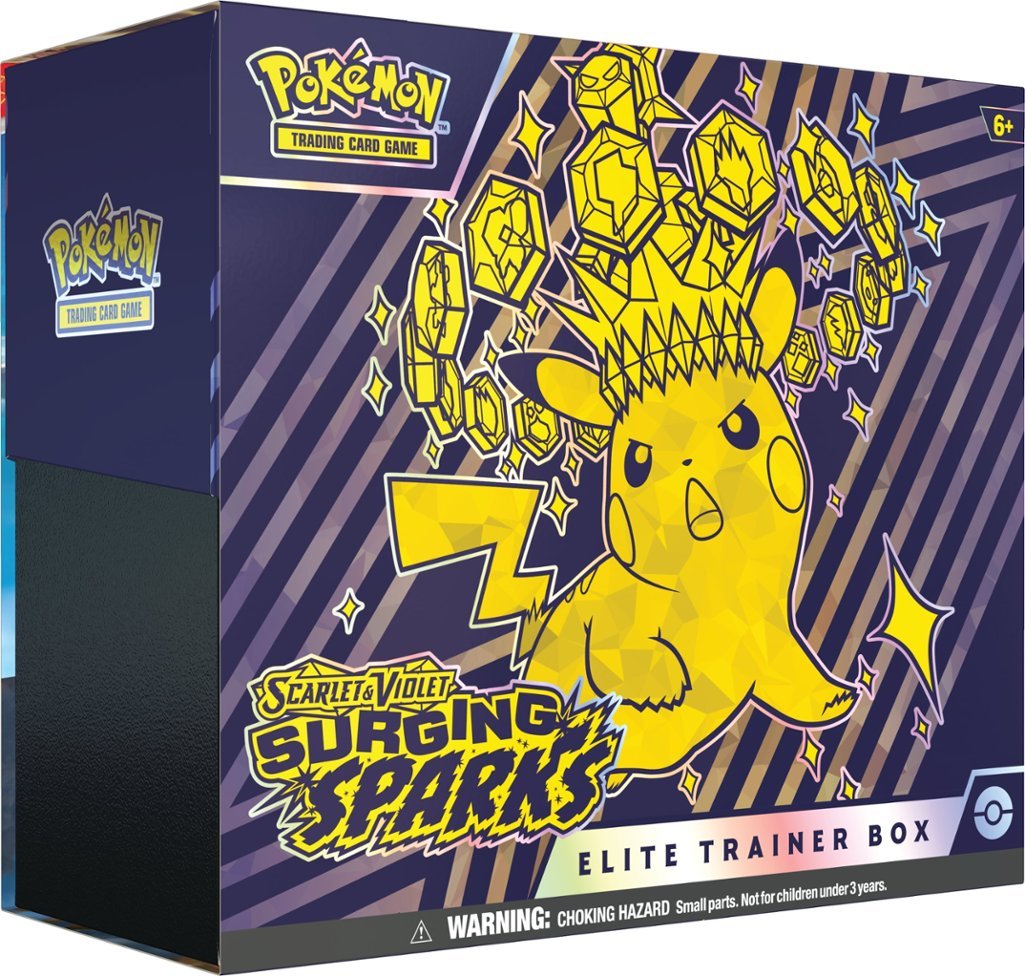 Pokemon TCG: Scarlet & Violet 08 Surging Sparks- Elite Trainer Box