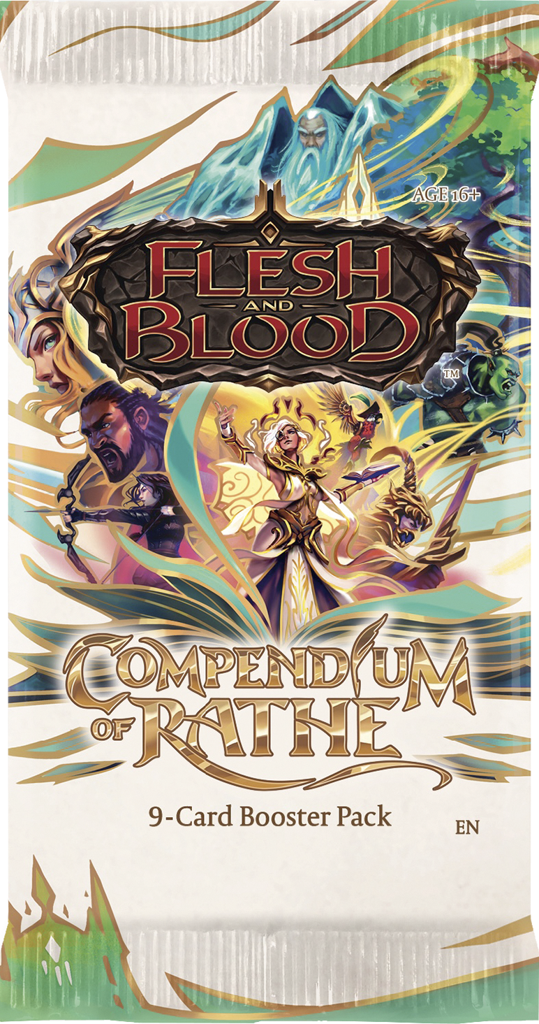 Flesh and Blood TCG - Compendium of Rathe - Booster Pack