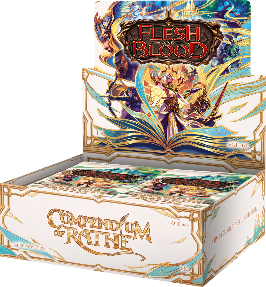 Flesh and Blood TCG - Compendium of Rathe - Booster Box (24x Packs)