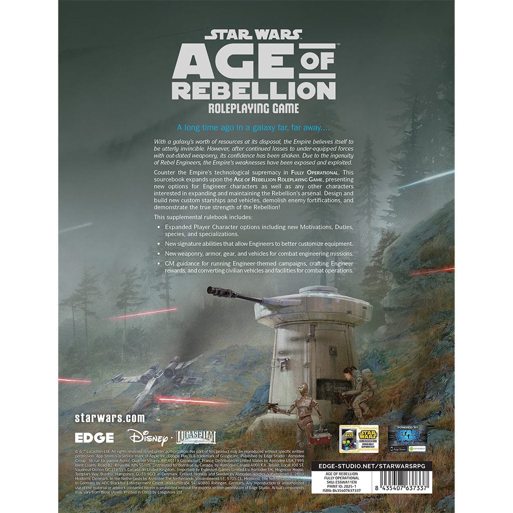 Star Wars: Age of Rebellion - Fully Operational