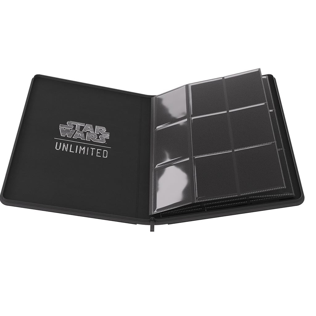 Star Wars: Unlimited Zip-Up Album 18-Pocket - Black