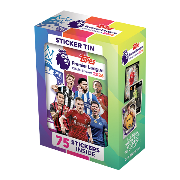 Topps - 2026 Premier League Football (Soccer) Official Sticker Collection - Sticker Tin