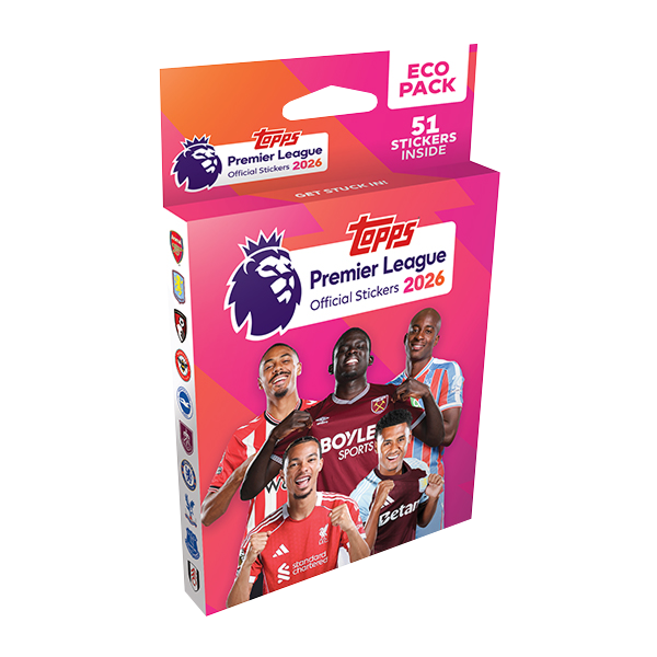 Topps - 2026 Premier League Football (Soccer) Official Sticker Collection - Eco Pack