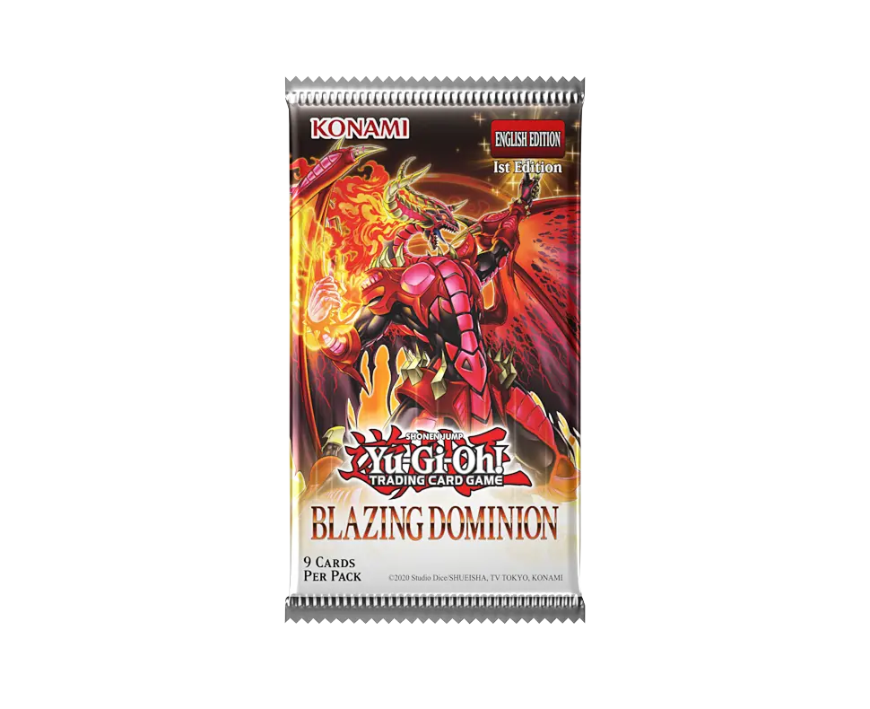 Yu-Gi-Oh! - Blazing Dominion - Display Case (12x Booster Boxes) (1st Edition)