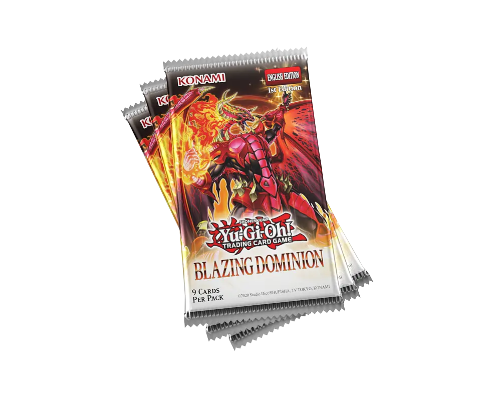 Yu-Gi-Oh! - Blazing Dominion - Booster Pack