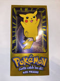 Pokemon: Pikachu [Tin Topper] #1 Pokemon 1999 Topps TV