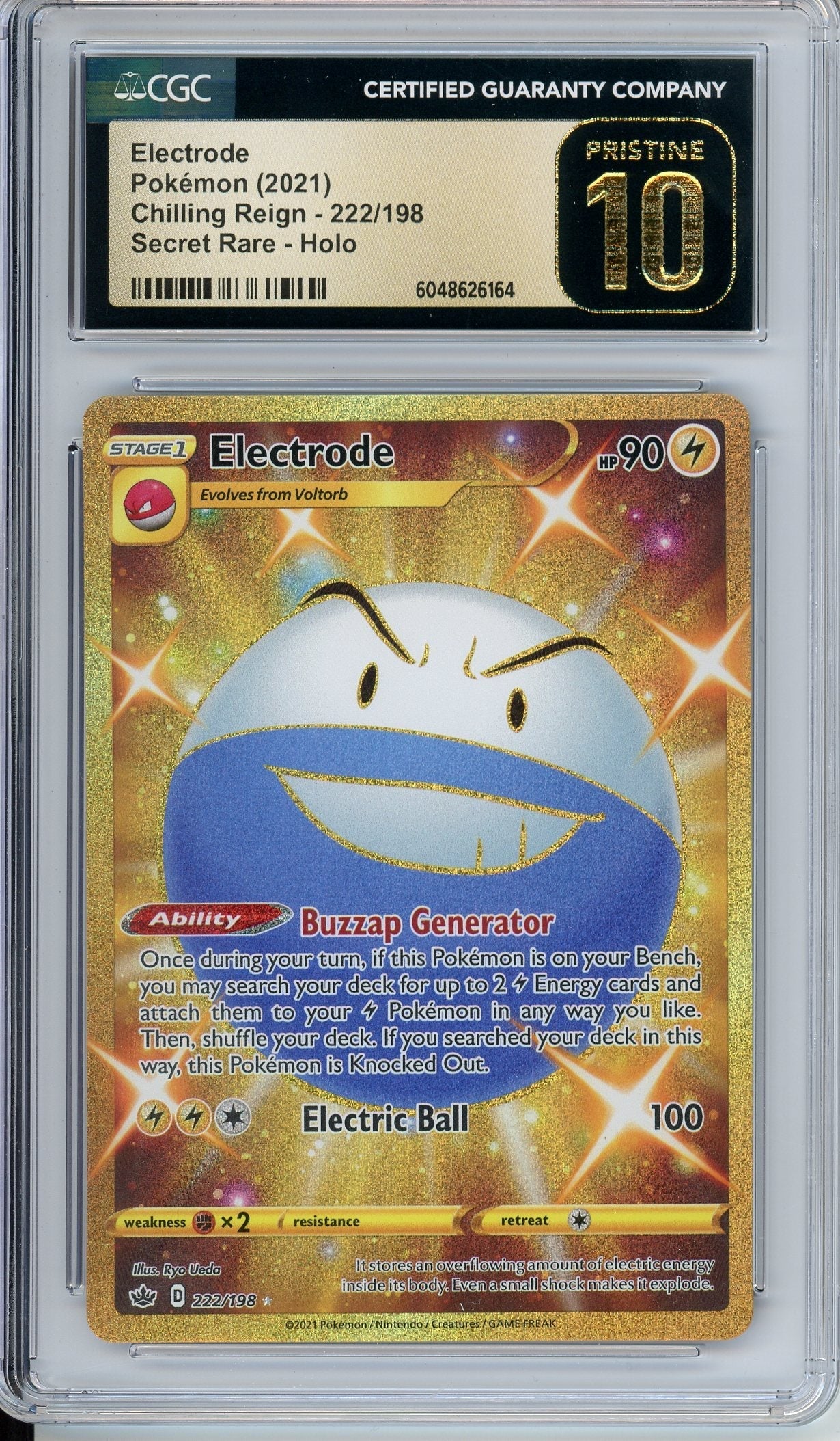 Pokemon Graded: Electrode Pristine 10