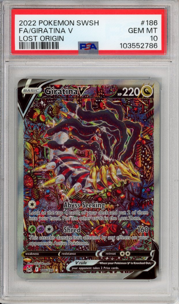 Pokemon Graded: Giratina V Alt PSA 10