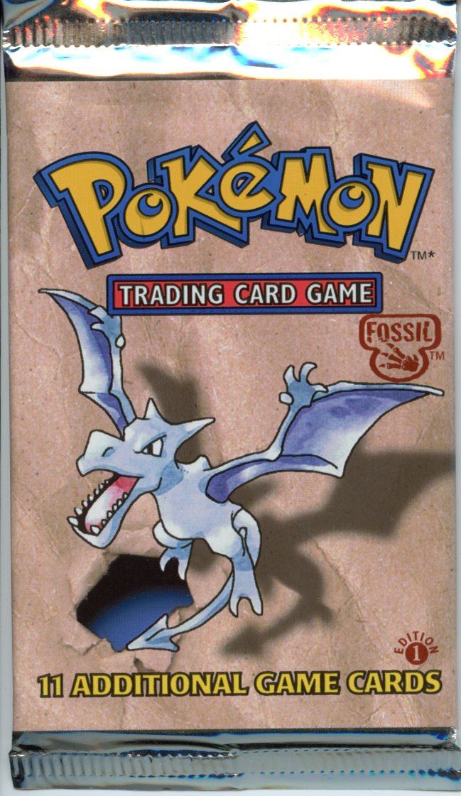 Pokemon: 1st Edition Fossil Booster Pack