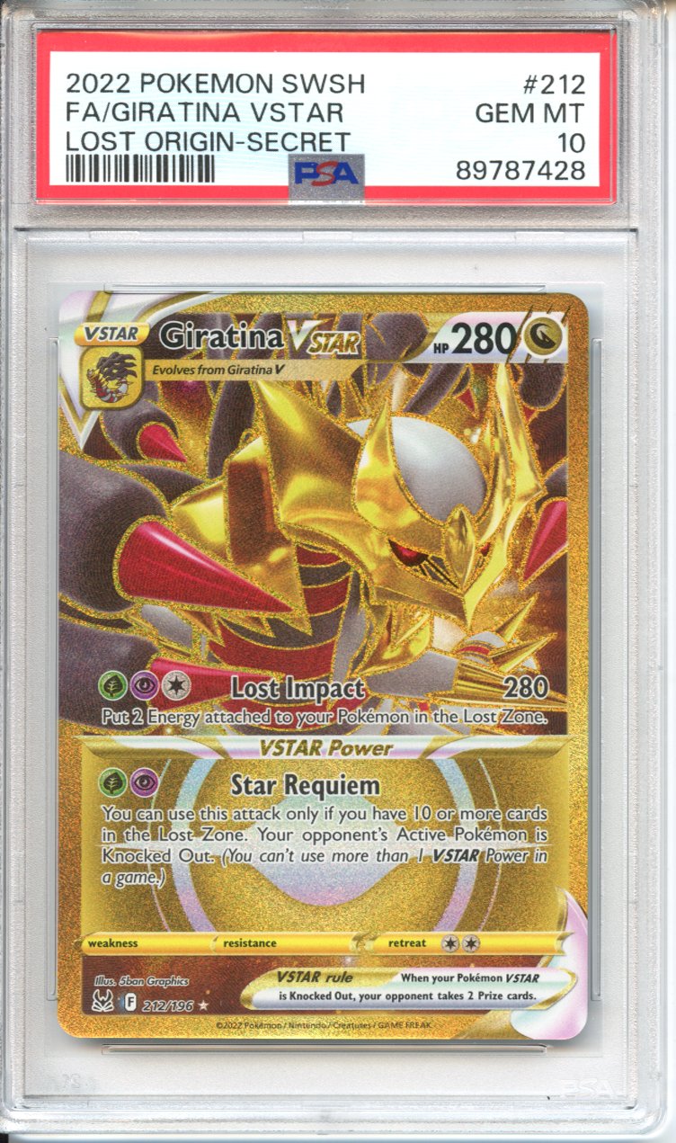 Pokemon Graded: Giratina Vstar PSA 10