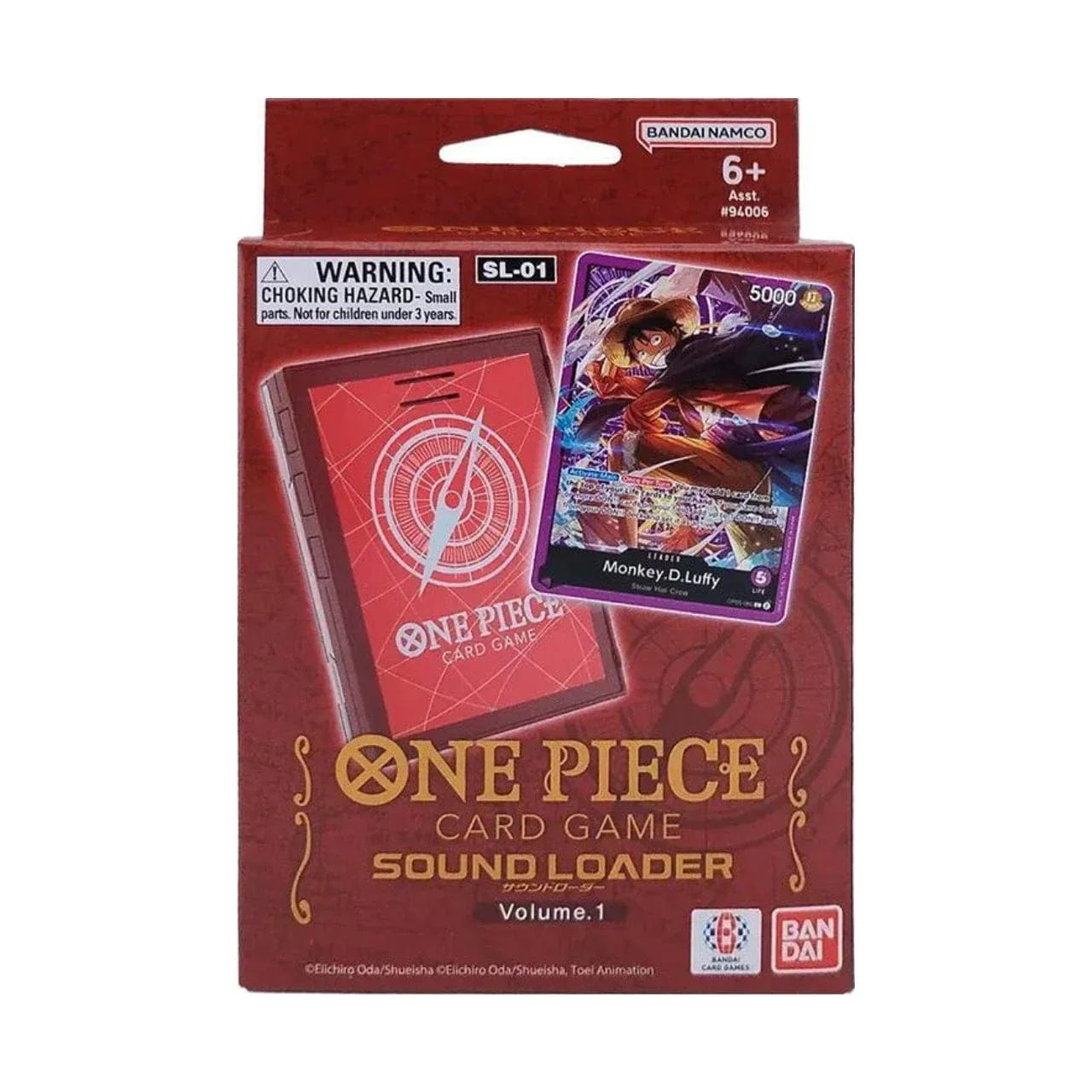 One Piece: Sound Loader (English) Volume 1 - Luffy