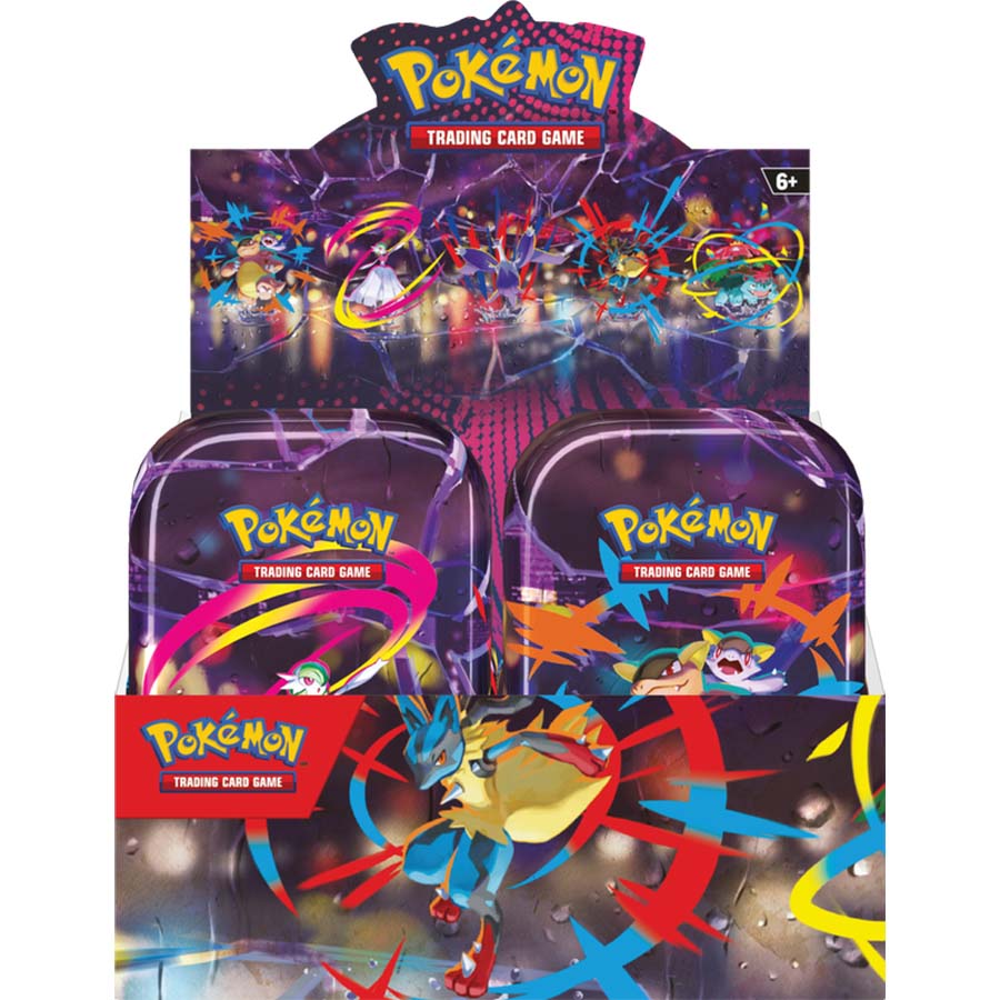 Pokemon: Mega Evolutions ME01: Mega Heroes Mini Tin Display (Presale)