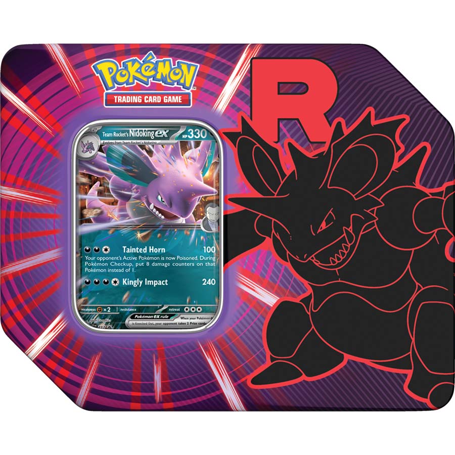 Pokemon: Team Rocket Tins (Presale)