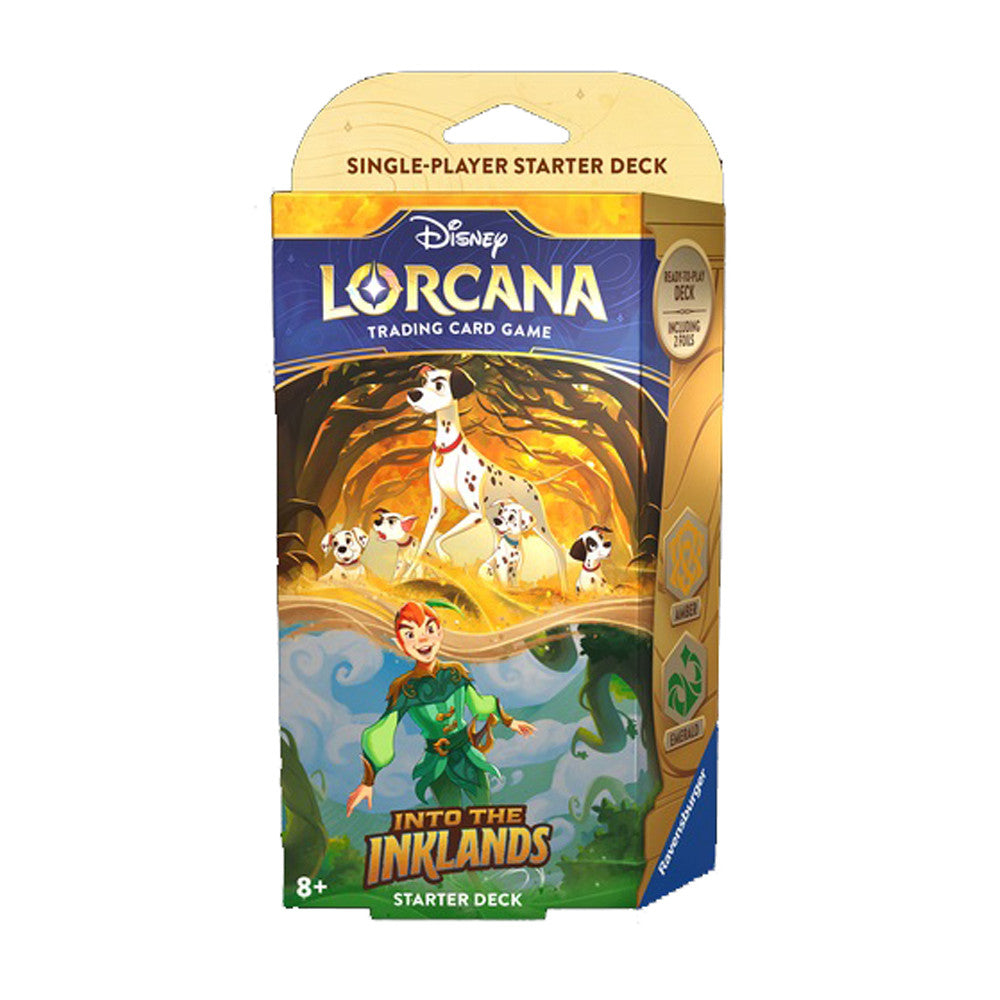 Disney Lorcana: Into the Inklands Amber & Emerald Starter Deck