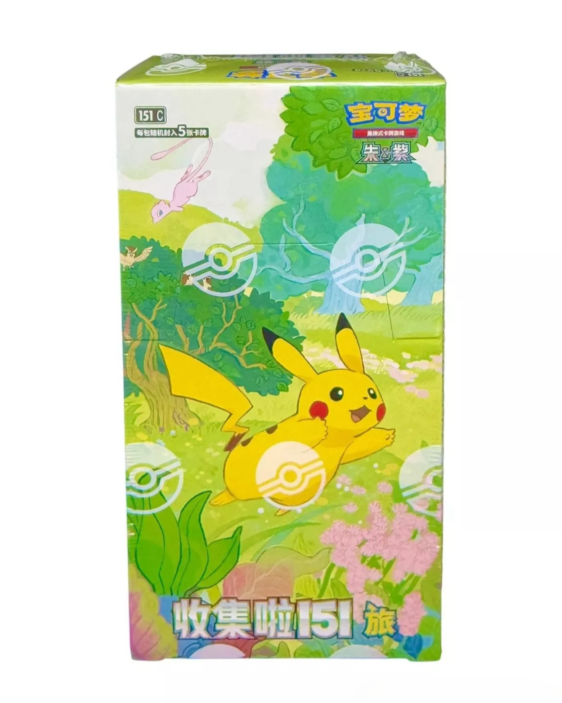 Pokemon: TCG Chinese Collect 151 Journey Slim Booster Box