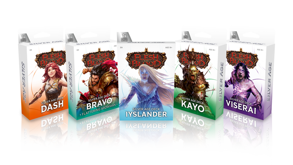 Flesh and Blood TCG - Silver Age - Chapter 1 - Counter Display Unit (10x Decks)