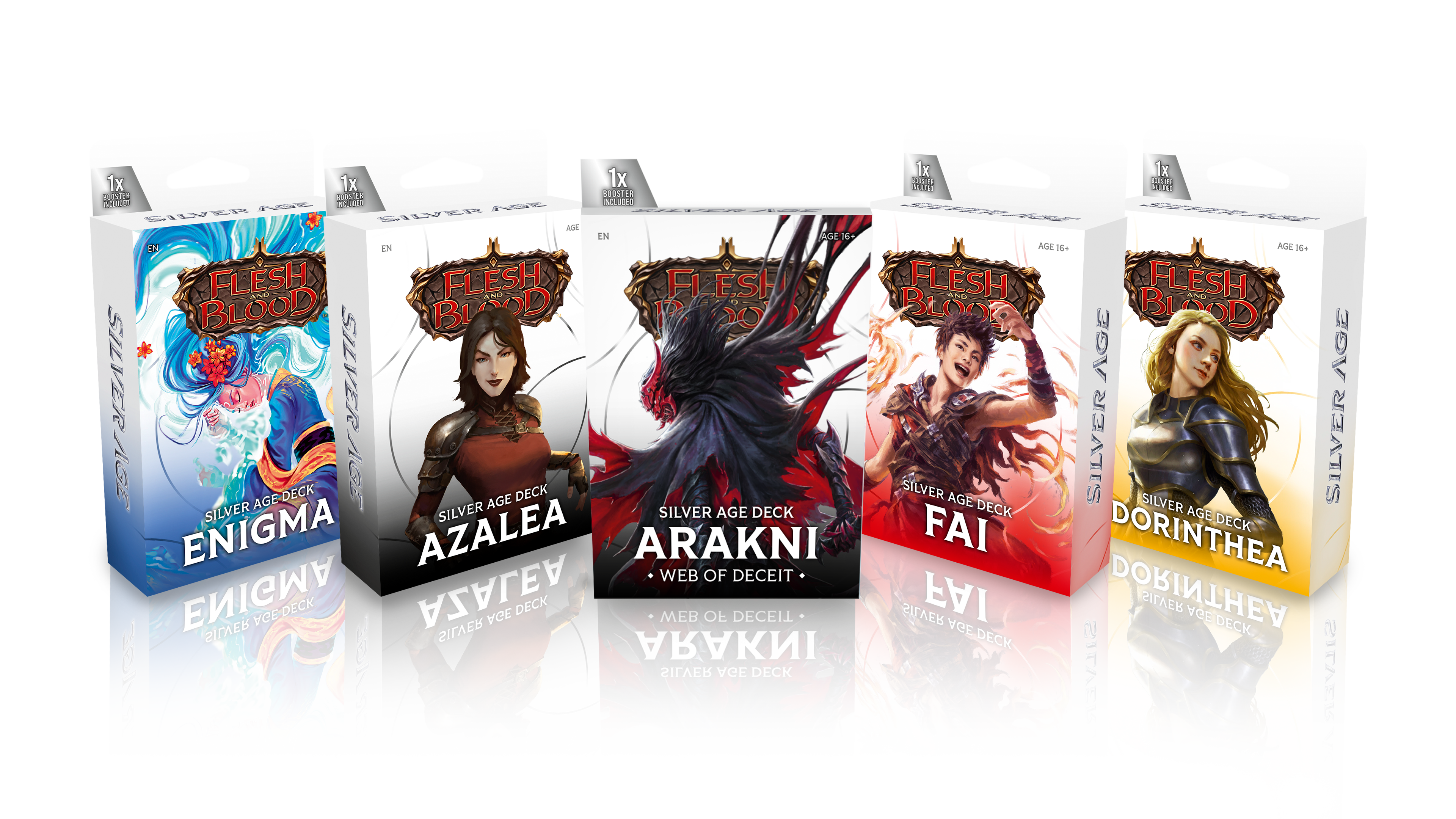 Flesh and Blood TCG - Silver Age - Chapter 2 - Counter Display Unit (10x Decks)