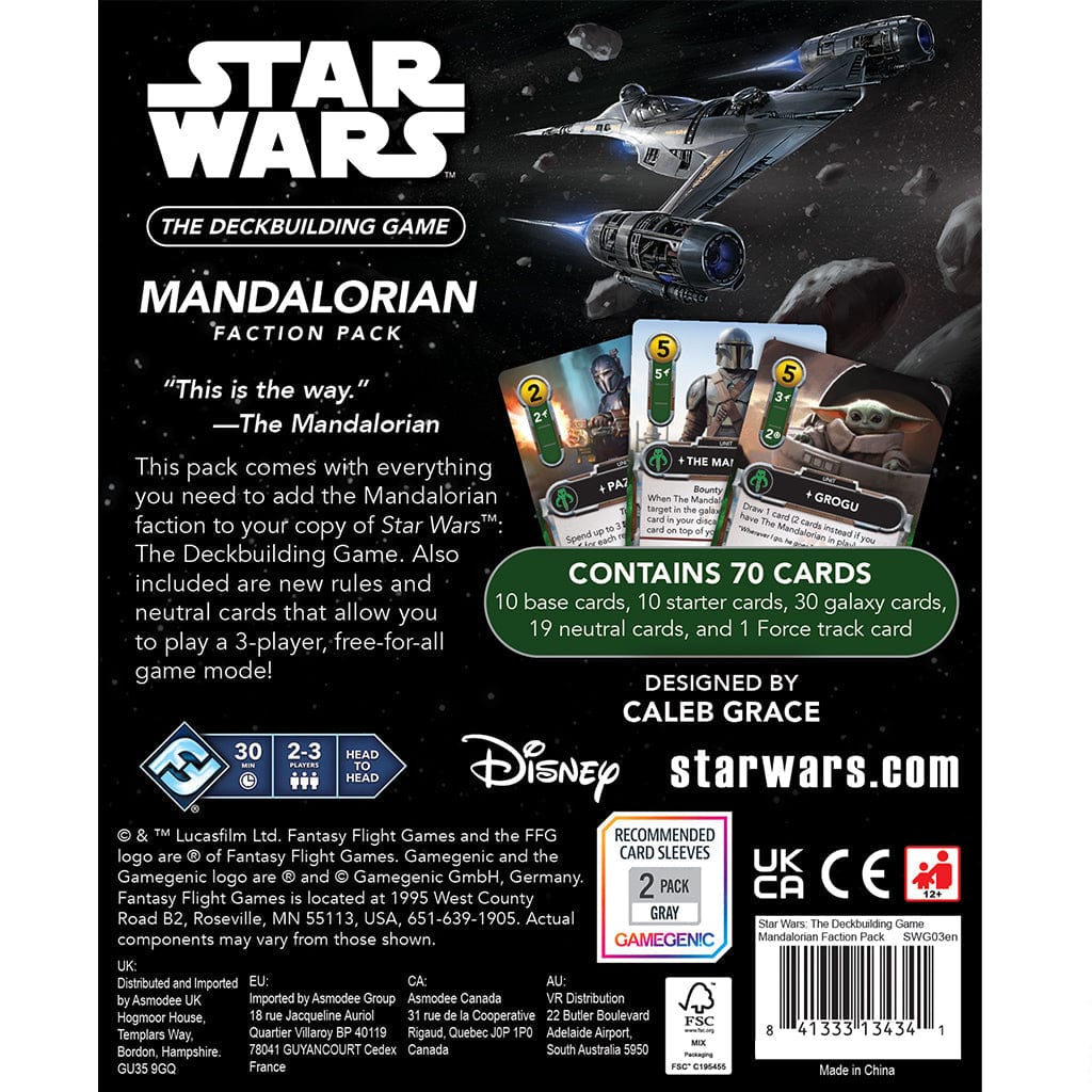 Star Wars: The Deckbuilding Game - Mandalorian Faction Pack