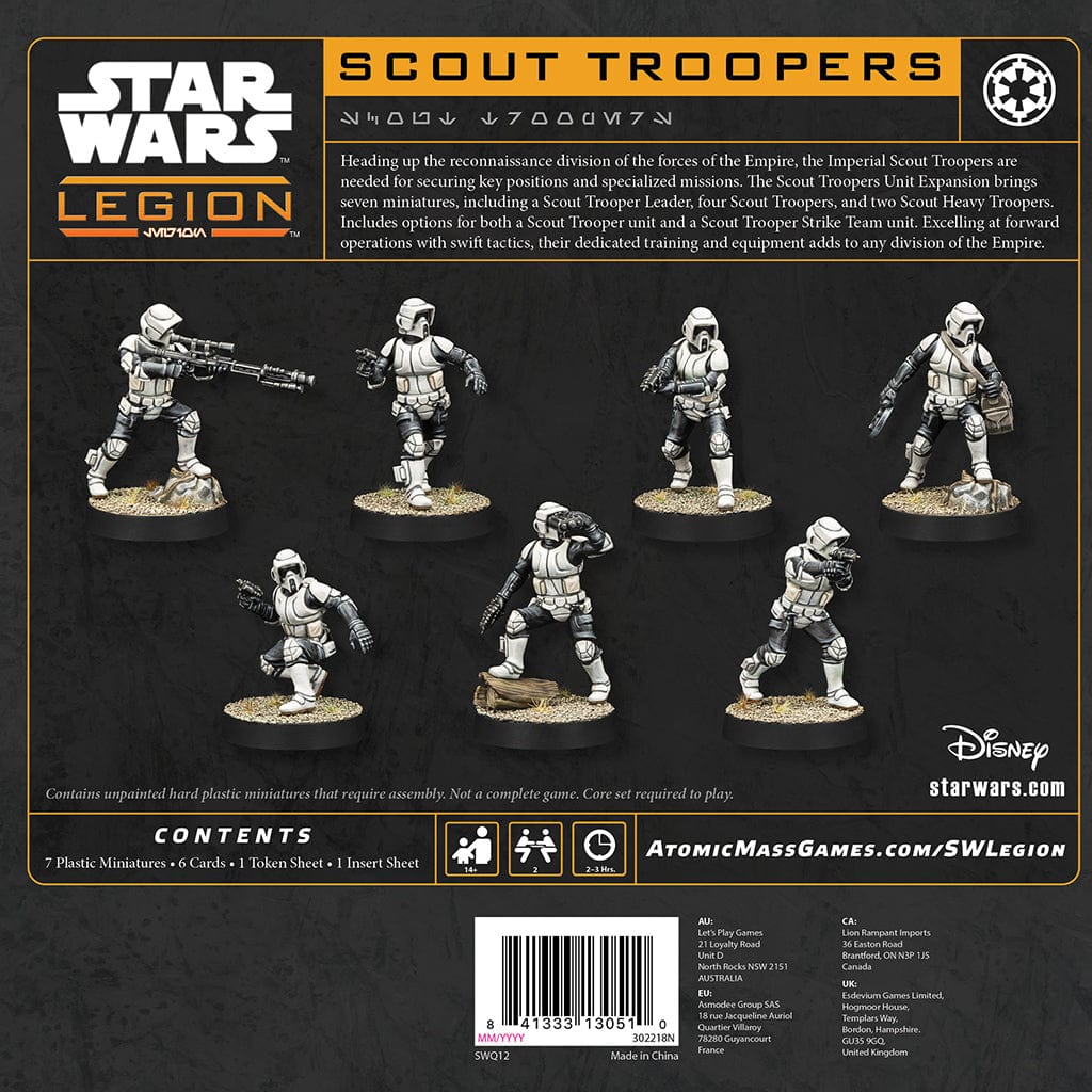Star Wars: Legion - Scout Troopers (2025 version)