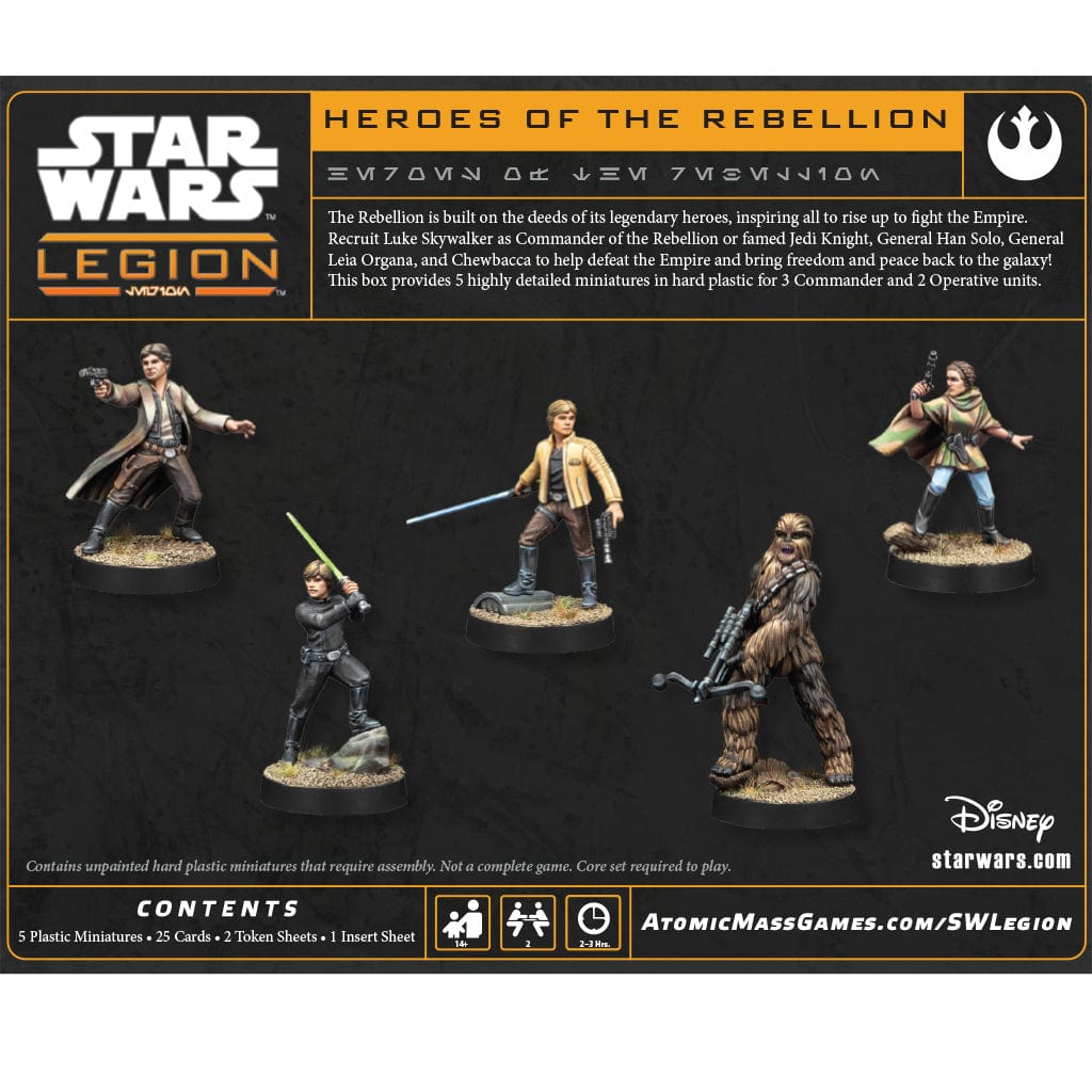 Star Wars: Legion - Heroes of the Rebellion Character Pack
