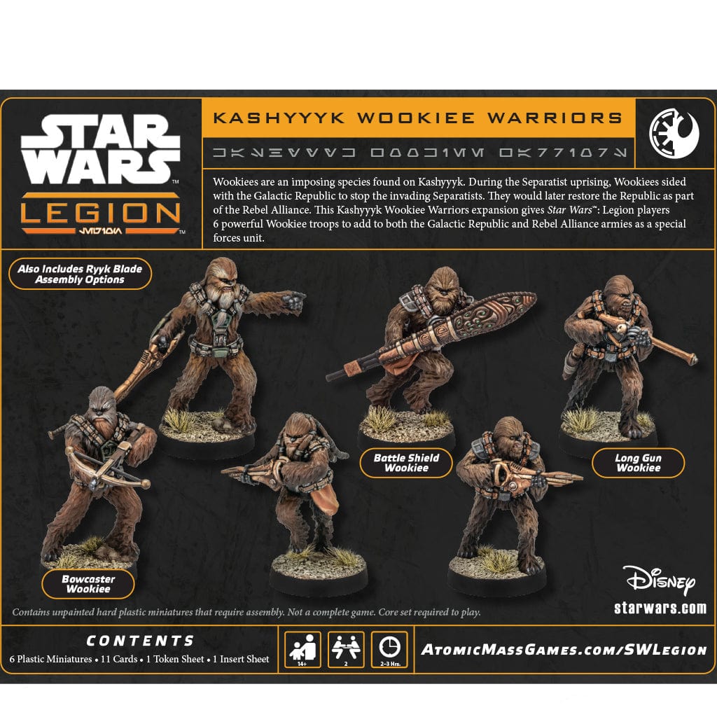 Star Wars: Legion - Kashyyyk Wookie Warriors