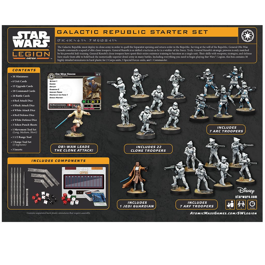 Star Wars: Legion - Galactic Republic Starter Set