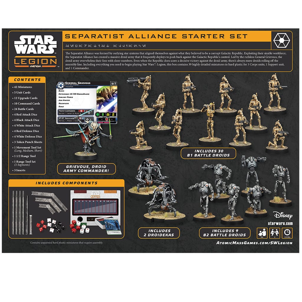 Star Wars: Legion - Separatist Alliance Starter Set