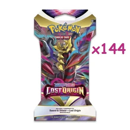 Pokemon Lost Origin Sleeved Booster Pack Case [144 Packs] SWSH11