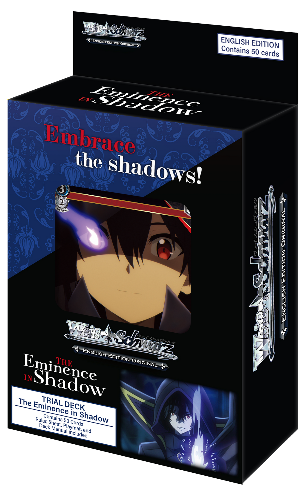 Weiss Schwarz - The Eminence in Shadow - Trial Deck