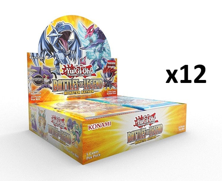 Yu-Gi-Oh! Battles of Legend: Monster Mayhem [x12] Booster Case